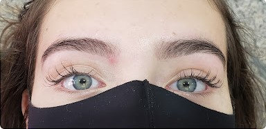 After eyebrow threading at Brows Zone Washington Square NYC