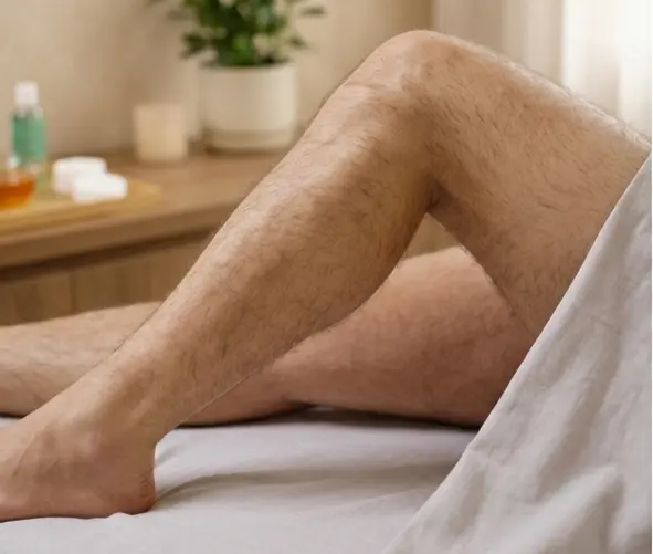 Before waxing at Brows Zone Washington Square NYC