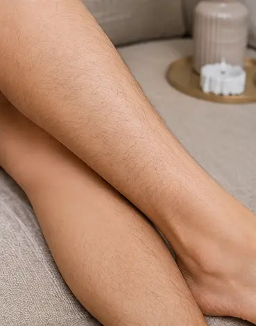 Before waxing at Brows Zone Union Square NYC